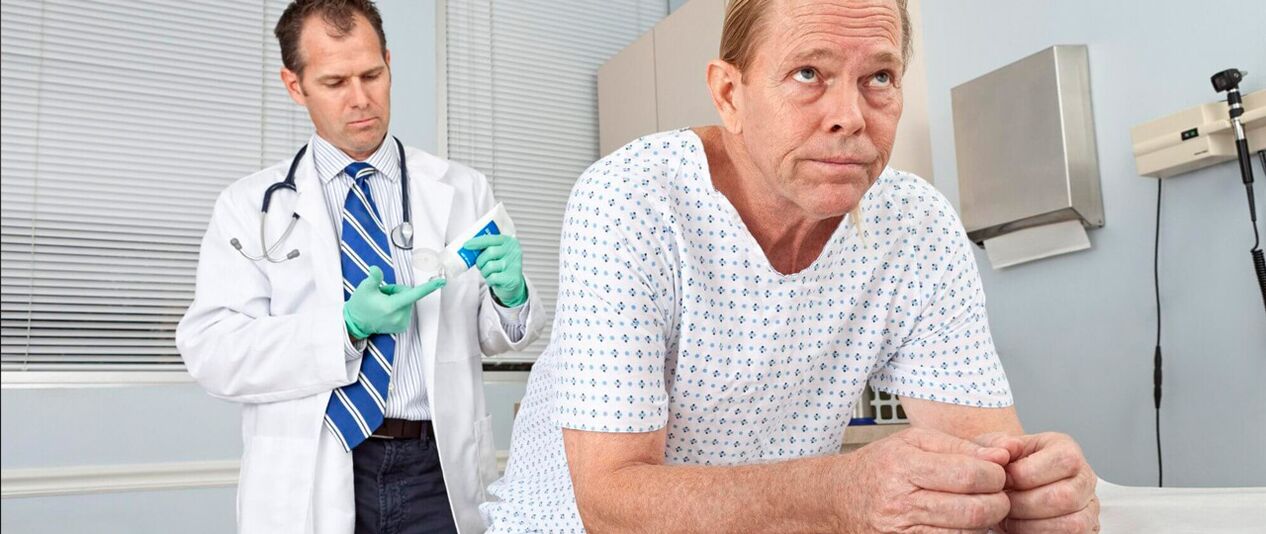 Terapija prostatitisom na recepciji liječnika